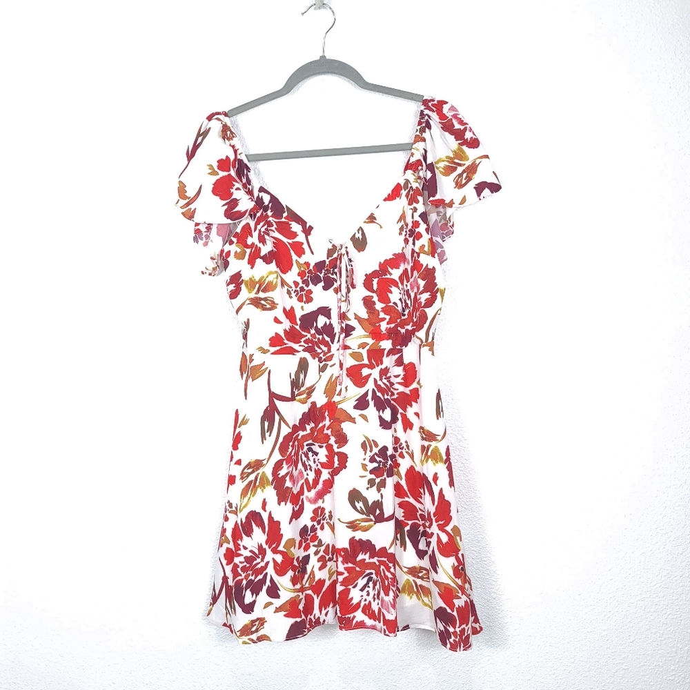 LOVERS + FRIENDS All Over Floral Boho Mini Dress - Picture 4 of 15